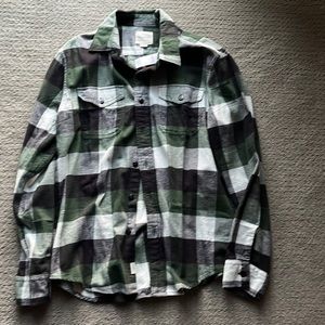 American eagle flannel size large
